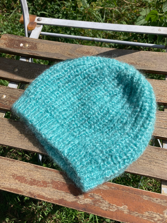 Bonnet côtes pur mohair