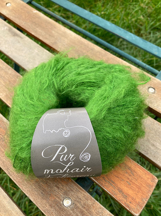 A_Les pelotes a tricoter pur mohair