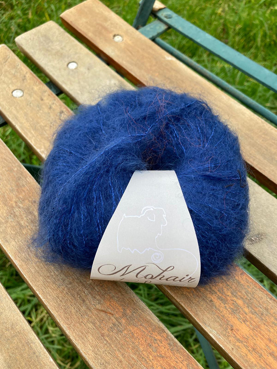 A_Les pelotes a tricoter de mohair et soie
