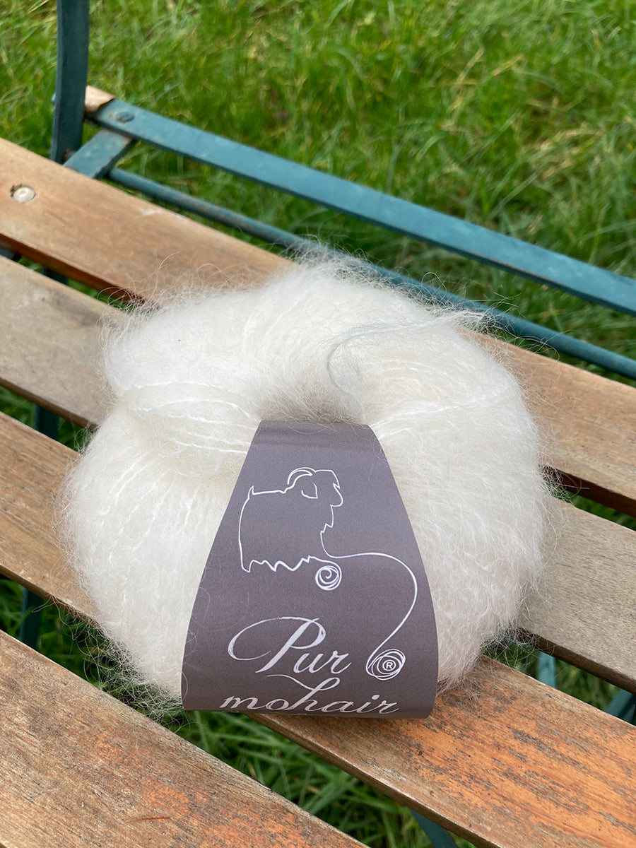A_Les pelotes a tricoter pur mohair