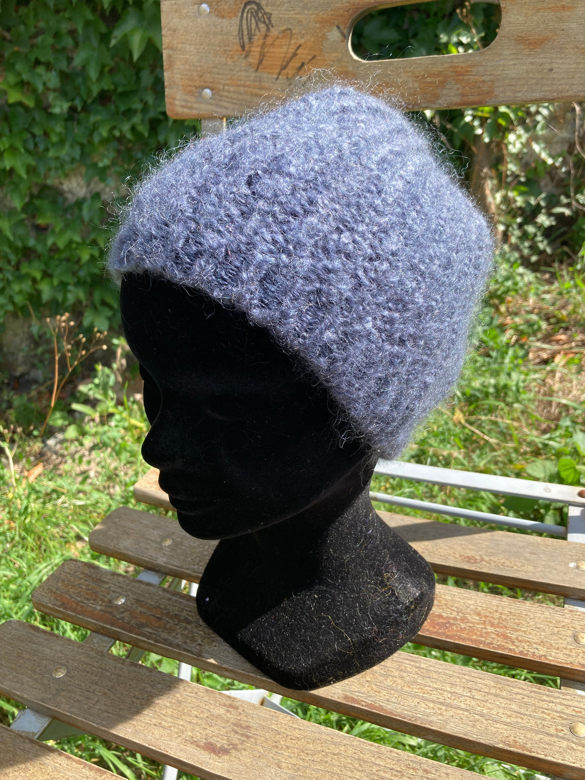 Bonnet côtes pur mohair