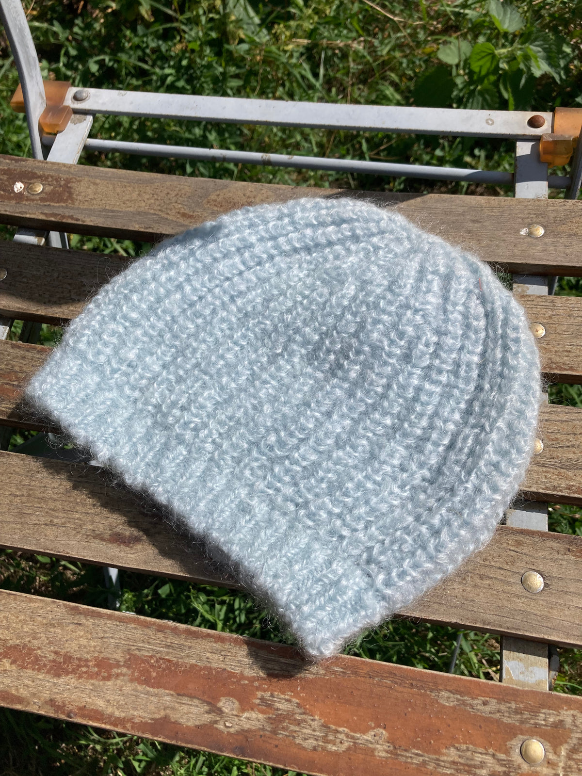 Bonnet côtes pur mohair