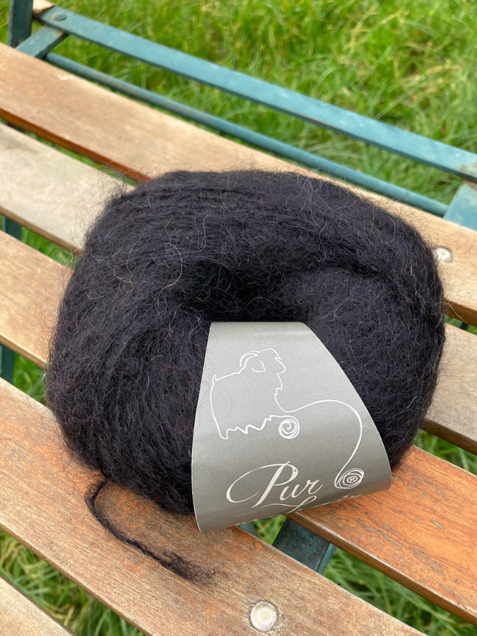 A_Les pelotes a tricoter pur mohair