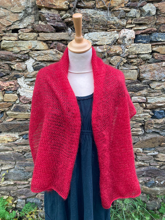 D_Châle ondine mohair et soie