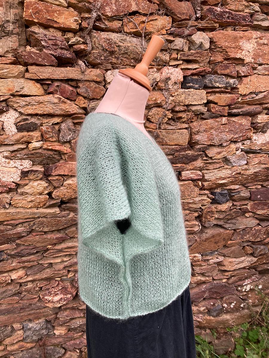E_Pull papillon mohair et soie