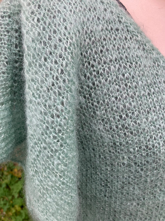 E_Pull papillon mohair et soie